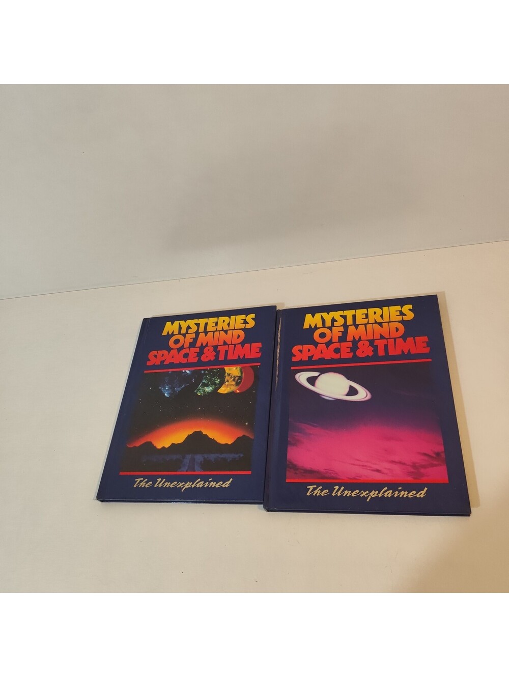 Mysteries of Mind Space & Time The Unexplained Hardcover Vols 25,26 (1992)